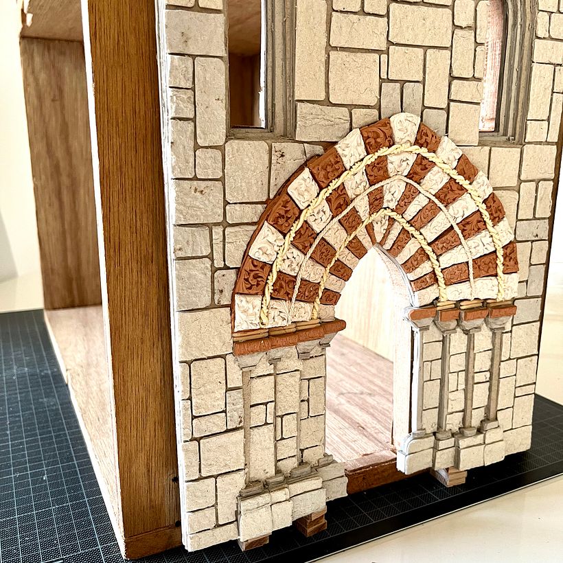 Wolftalehall Mittelalter Miniatur Haus 13