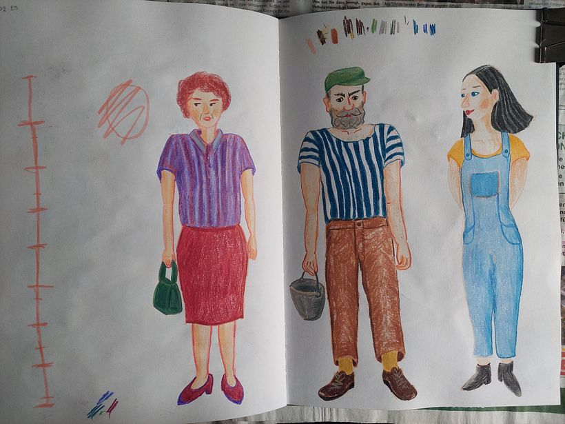 Drawing (awkward) people