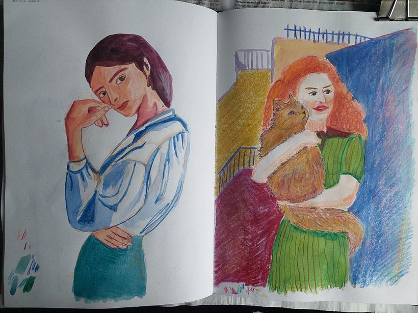 drawing from observation (from pictures)
