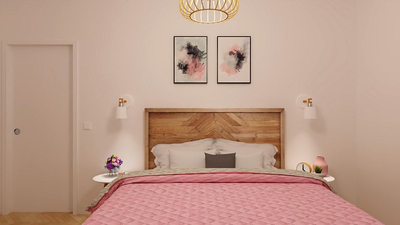 Nêz Villa Guest Bedroom and Ensuite - 3D