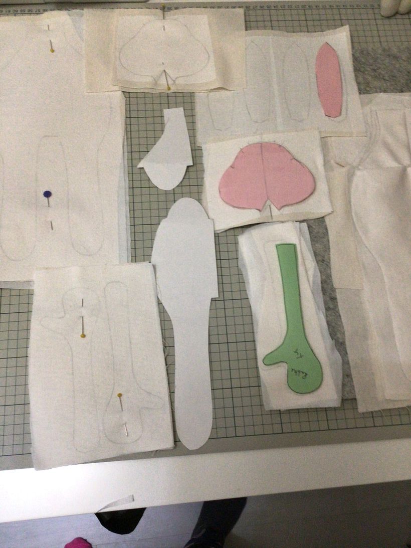 Pattern cutting time