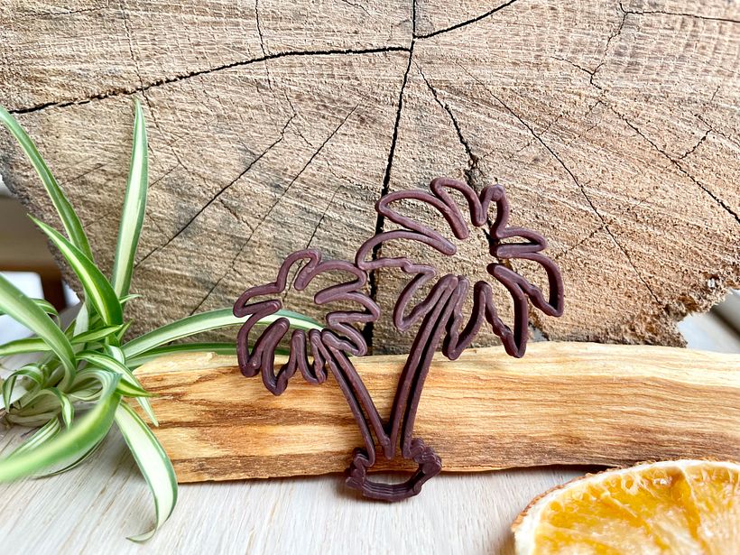 Chocolate 3D print with Indio-Rojo 1