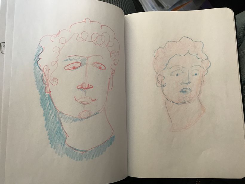 Sketch and aquarelle 2