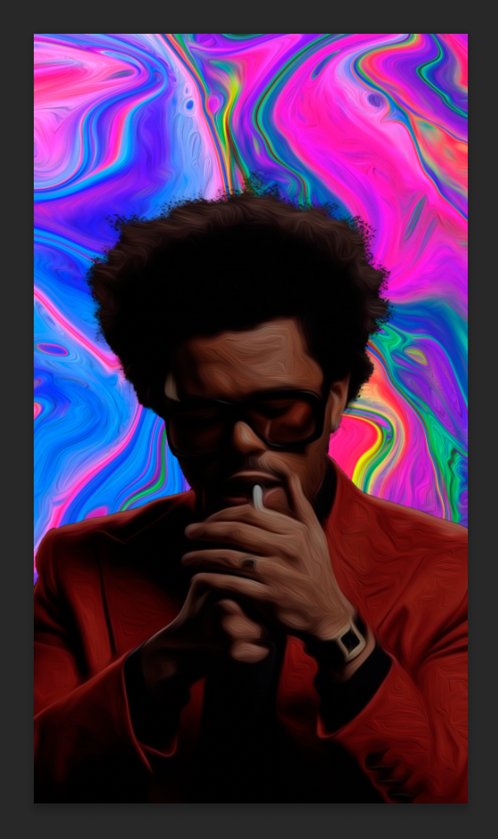 Meu projeto do curso: Animação psicodélica com Photoshop e After Effects 5
