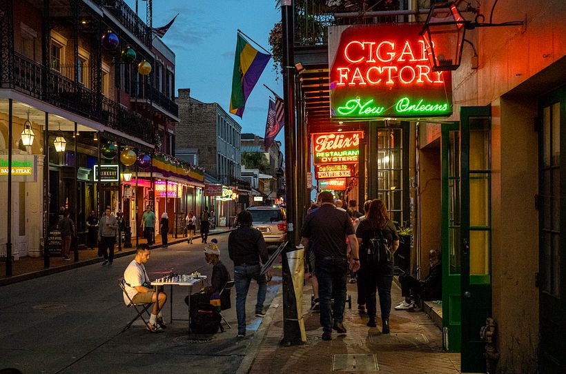 Chess on Bourbon Street