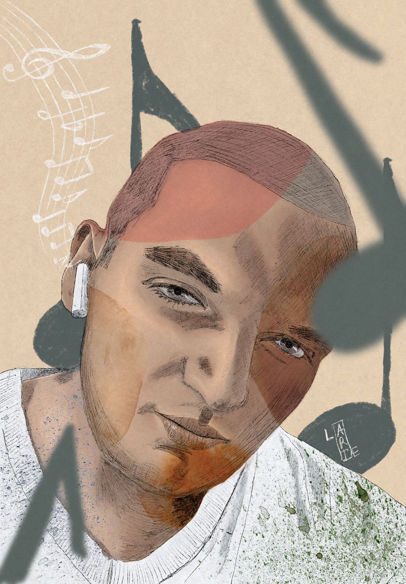 Mi proyecto del curso: Retrato ilustrado con Procreate 1