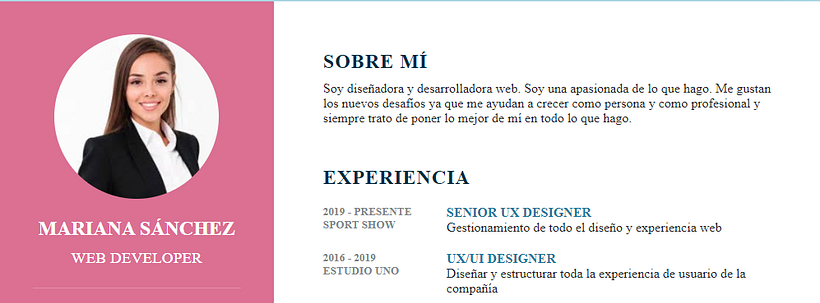 Mi proyecto del curso: Diseño web creativo: planificación y programación desde cero 2