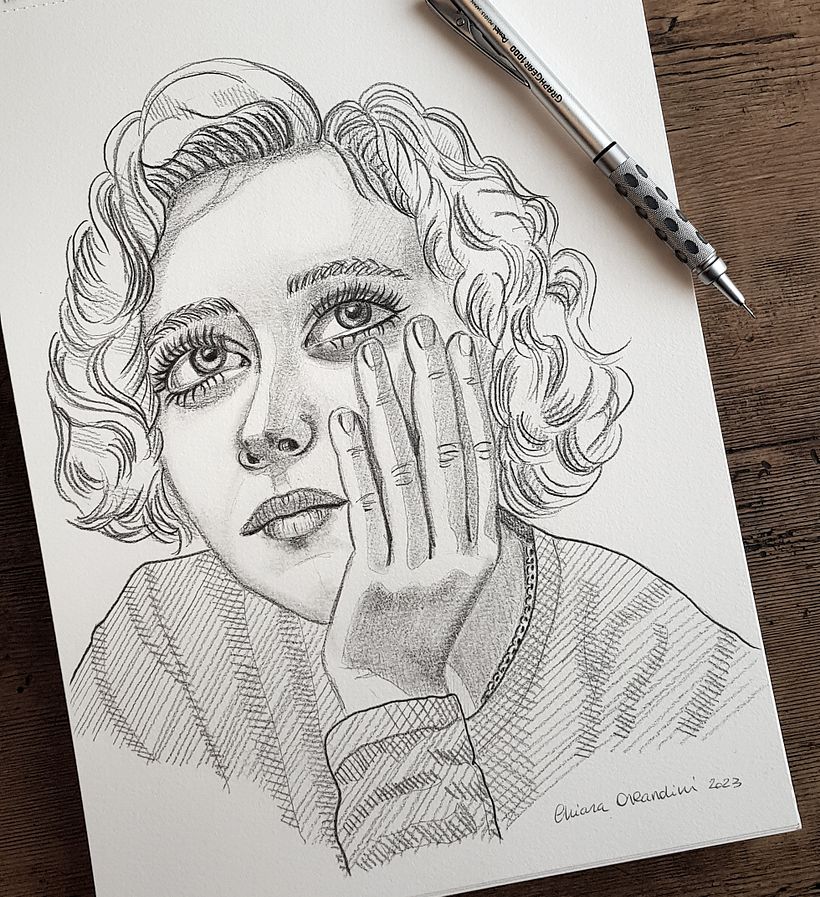 My project for course: Portrait Sketchbooking: Explore the Human Face 1