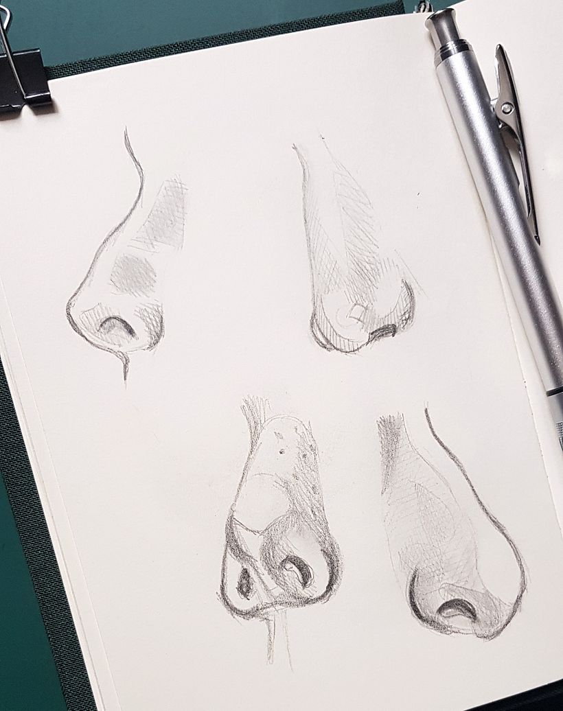 My project for course: Portrait Sketchbooking: Explore the Human Face 7