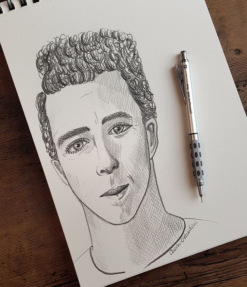 My project for course: Portrait Sketchbooking: Explore the Human Face 9