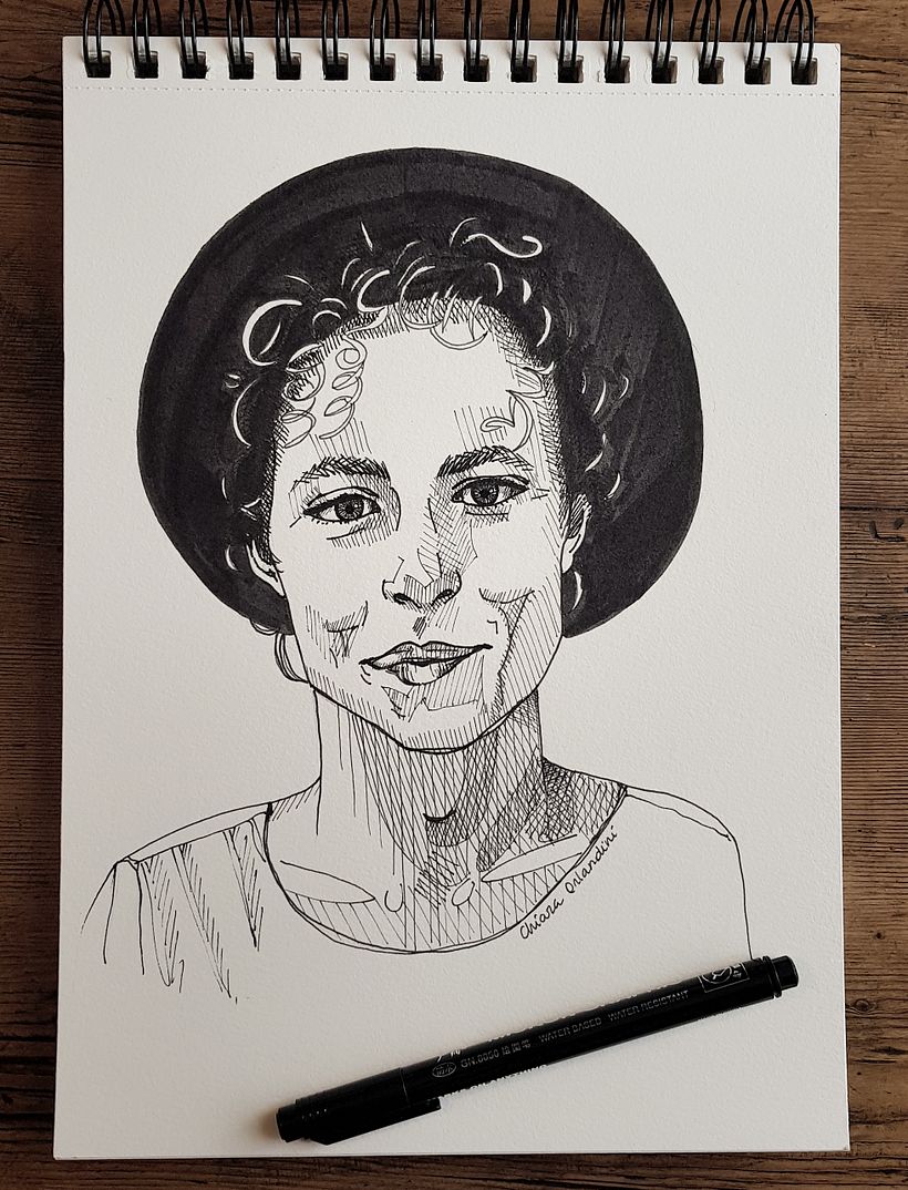 My project for course: Portrait Sketchbooking: Explore the Human Face 10