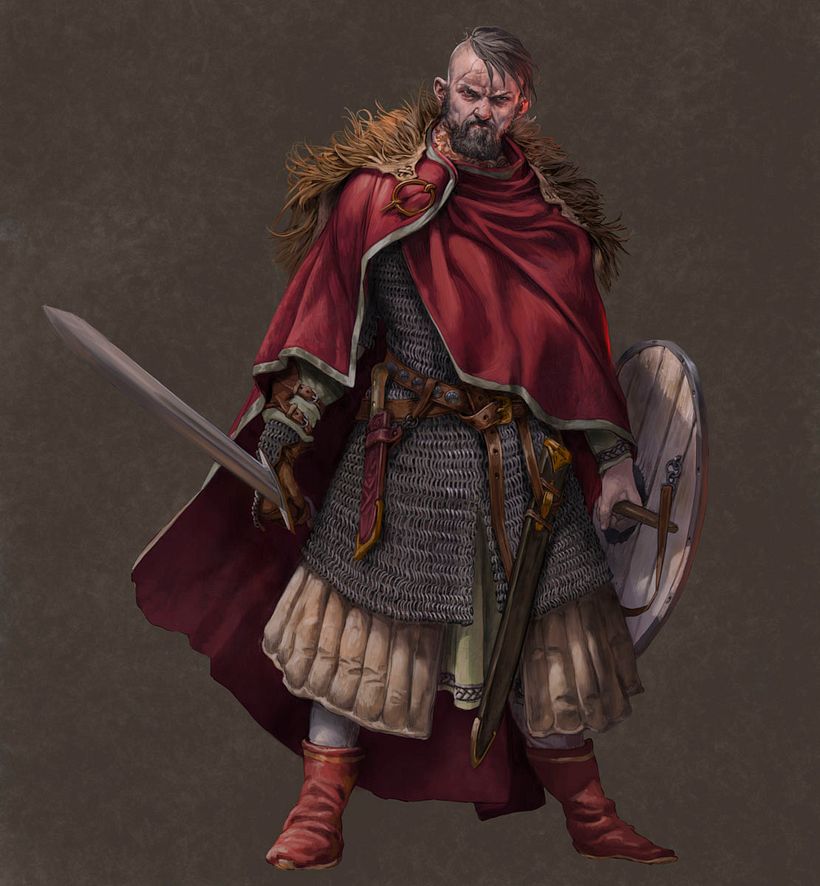 Godfred, final painting