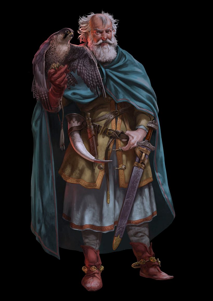 Gorm the Old, final painting