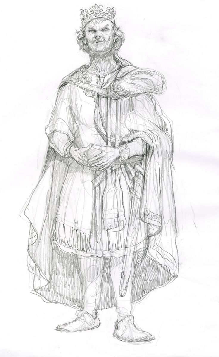 Knud, sketch