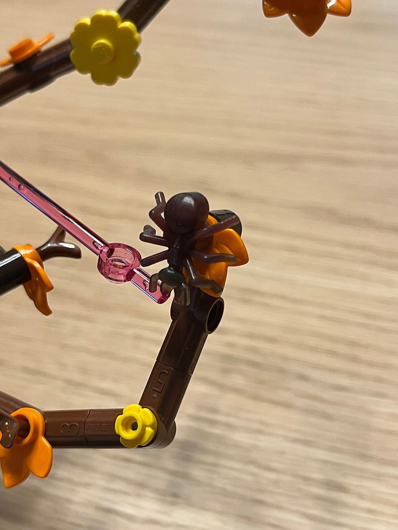 I hope one day LEGO makes one-piece crickets to put here, since Cornelious ate them.
