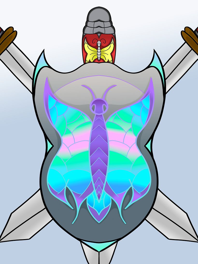 The Butterfly Swords & Shields are the legendary equipments of a distant realm ruled by powerful female warriors.