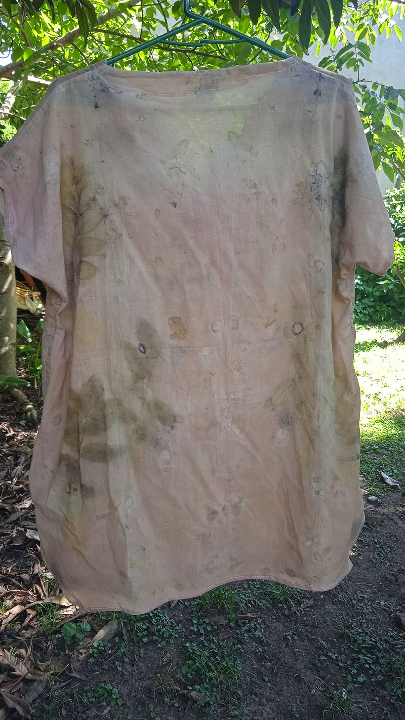 Mi proyecto del curso: Impresión botánica en textil y papel 4