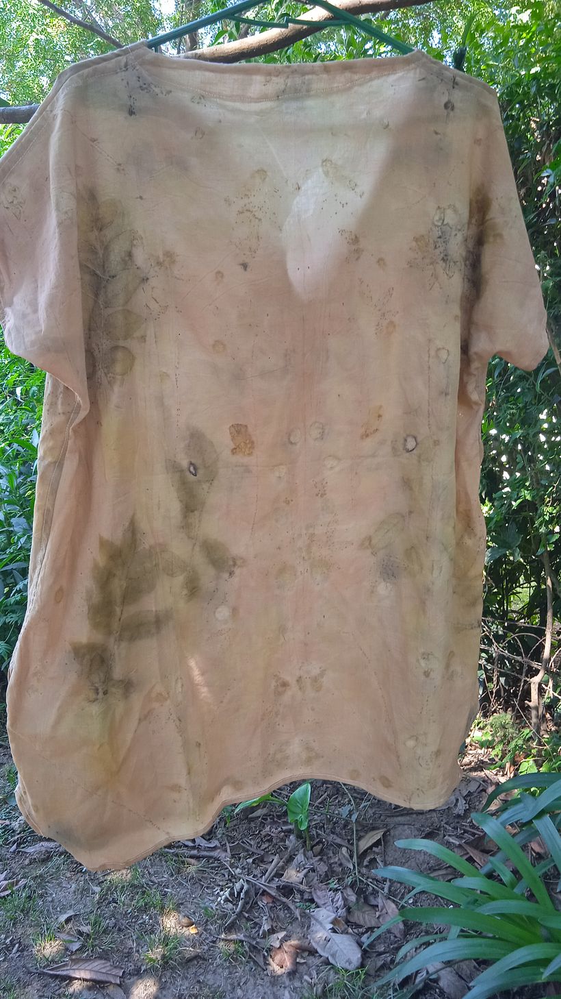 Mi proyecto del curso: Impresión botánica en textil y papel 5