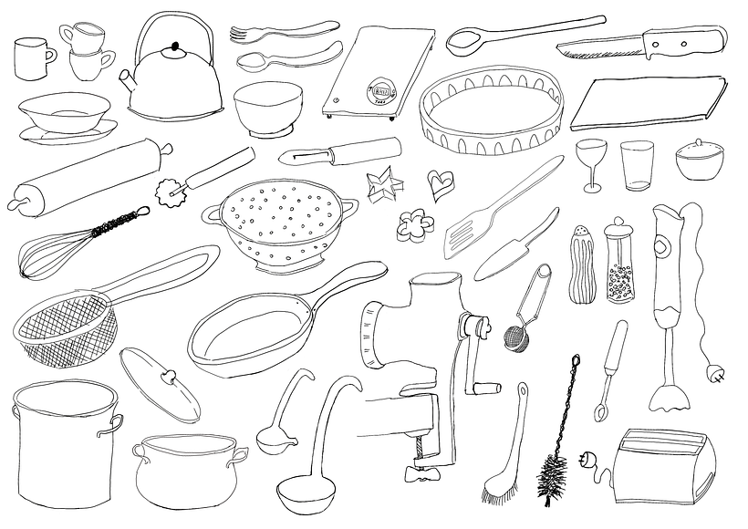 My kitchen tools