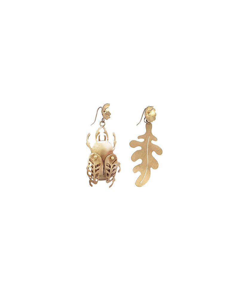 Beetle&Leaf - Earrings