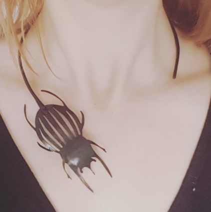 Lucanus cervus - dark choker