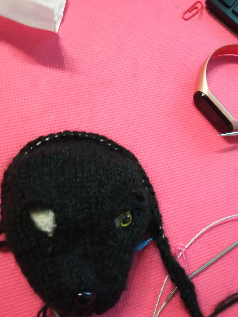 My project for course: Knitting Realistic Stuffed Animals: Make a Puppy from Yarn 10