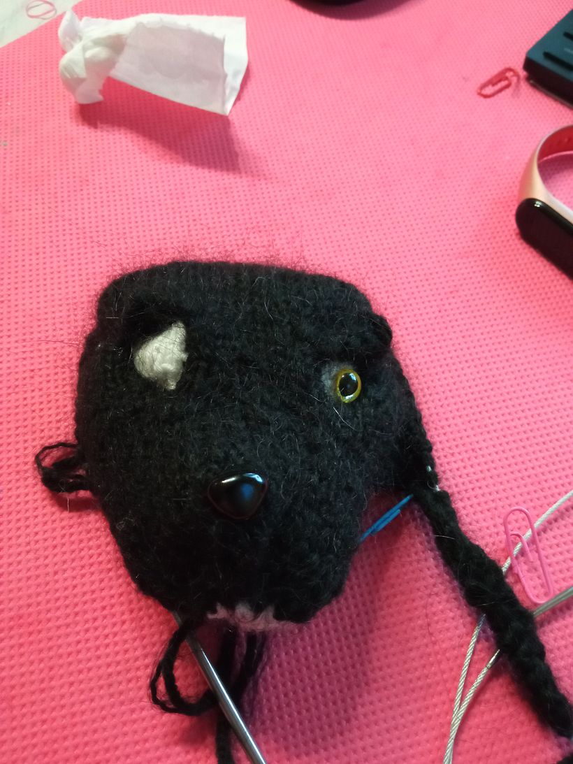 My project for course: Knitting Realistic Stuffed Animals: Make a Puppy from Yarn 11