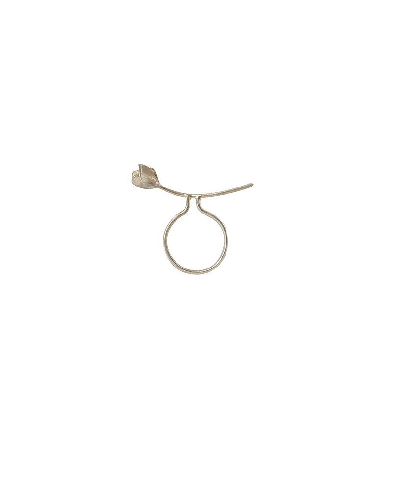 'Spleen et Idéal', Wearable sculpture-ring. 'It always seems to me that I should feel well in the place where I am not'