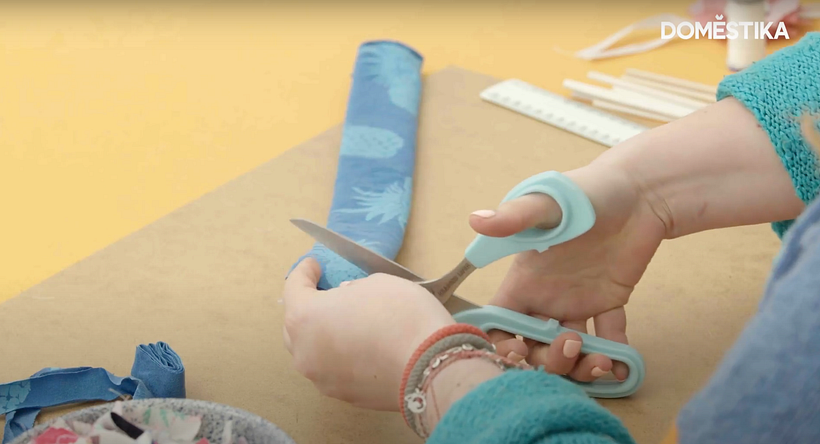 Prepare and cut your first fabric.