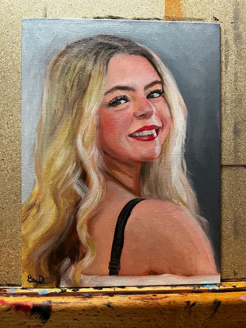 My project for course: Expressive Oil Portraiture: Explore the Alla Prima Technique 2