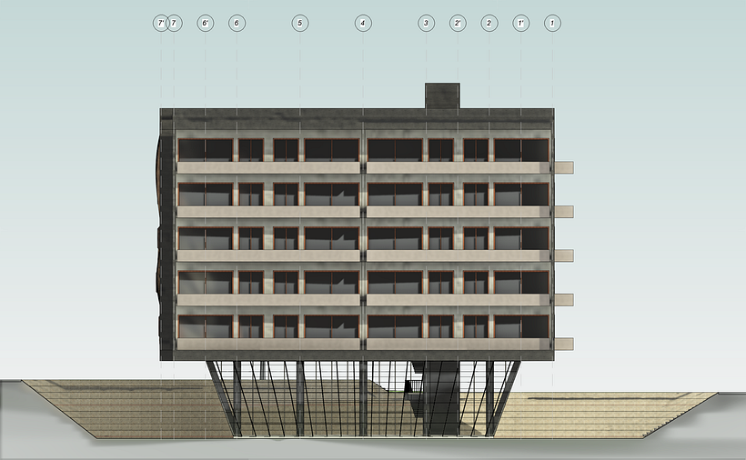 Mi proyecto del curso: Modelado de edificios paramétricos con Revit 2