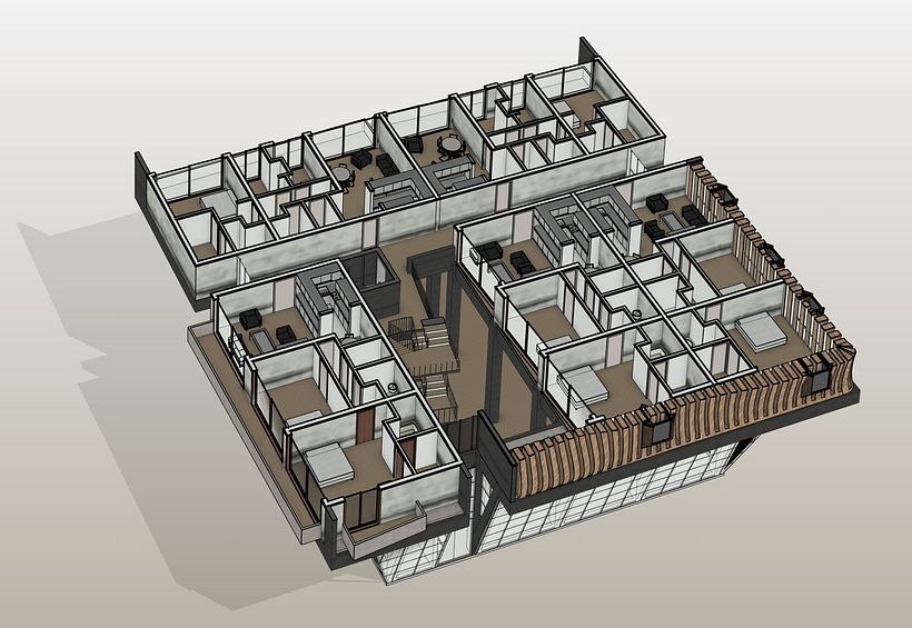 Mi proyecto del curso: Modelado de edificios paramétricos con Revit 10