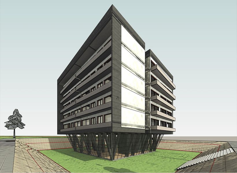 Mi proyecto del curso: Modelado de edificios paramétricos con Revit 11