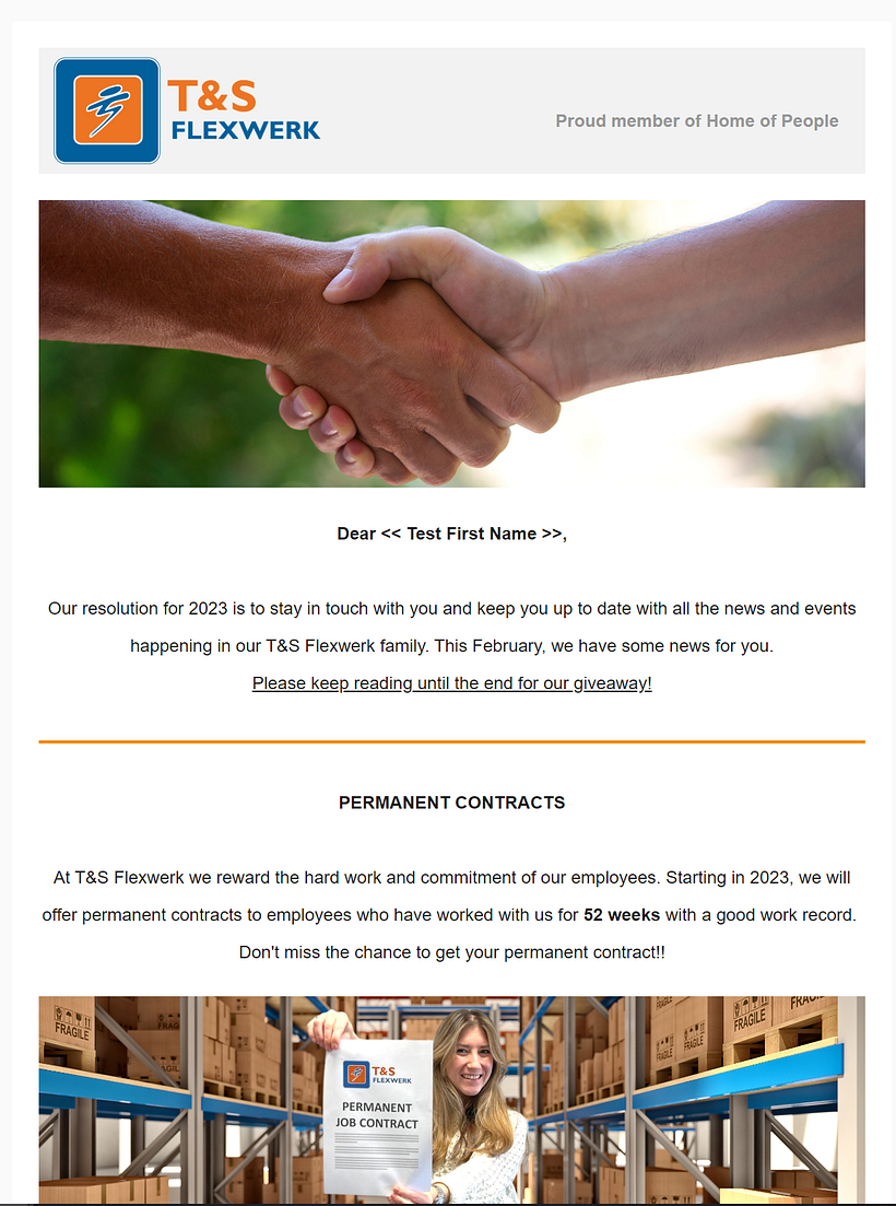My project for course: Introduction to E-Mail Marketing With Mailchimp 2