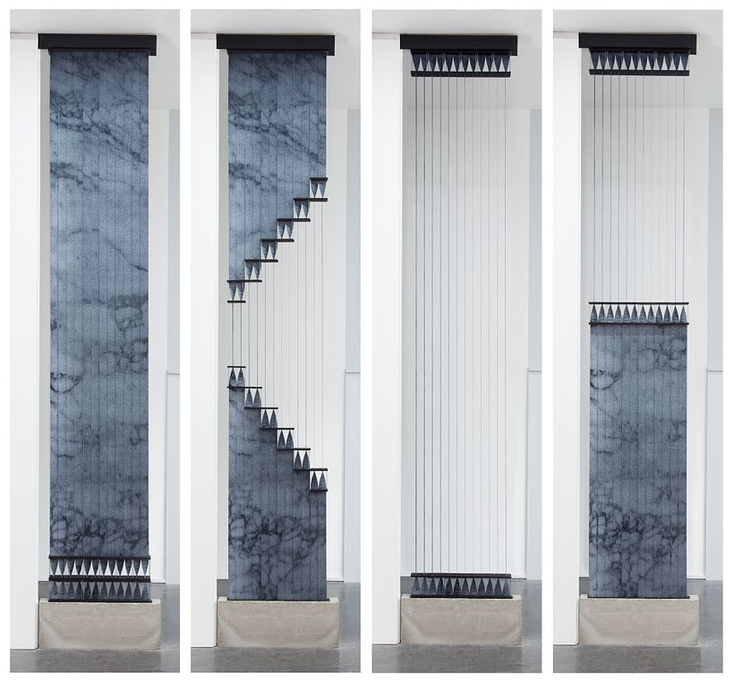 Marble - Double sided KUFtwist installation for my RCA final show