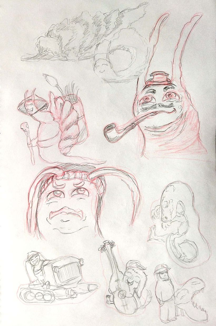 Mi proyecto del curso: Diario de dibujo: crea personajes fantásticos 10