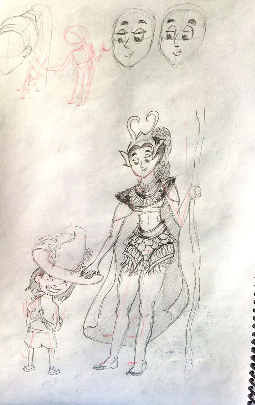 Mi proyecto del curso: Diario de dibujo: crea personajes fantásticos 3