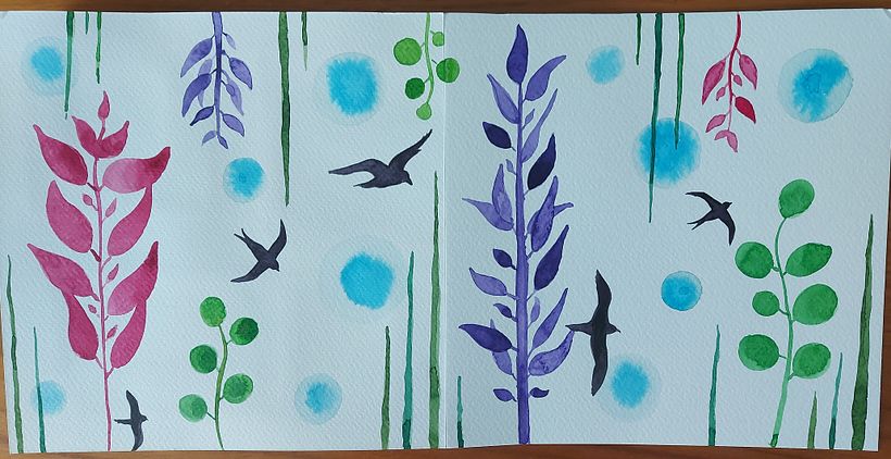 This one, I made very quickly, without thinking too much. That's my main challenge, and this course helped a lot.