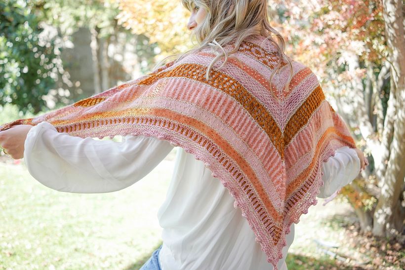The bead shawl 1