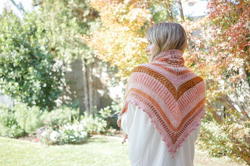 The bead shawl 2