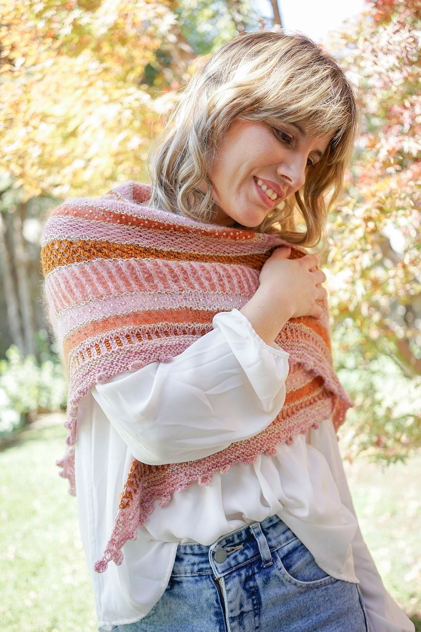 The bead shawl 3
