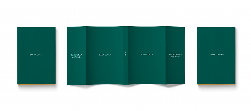 Juega con el color y la textura para crear la portada que mejor se adapte a tu historia. 