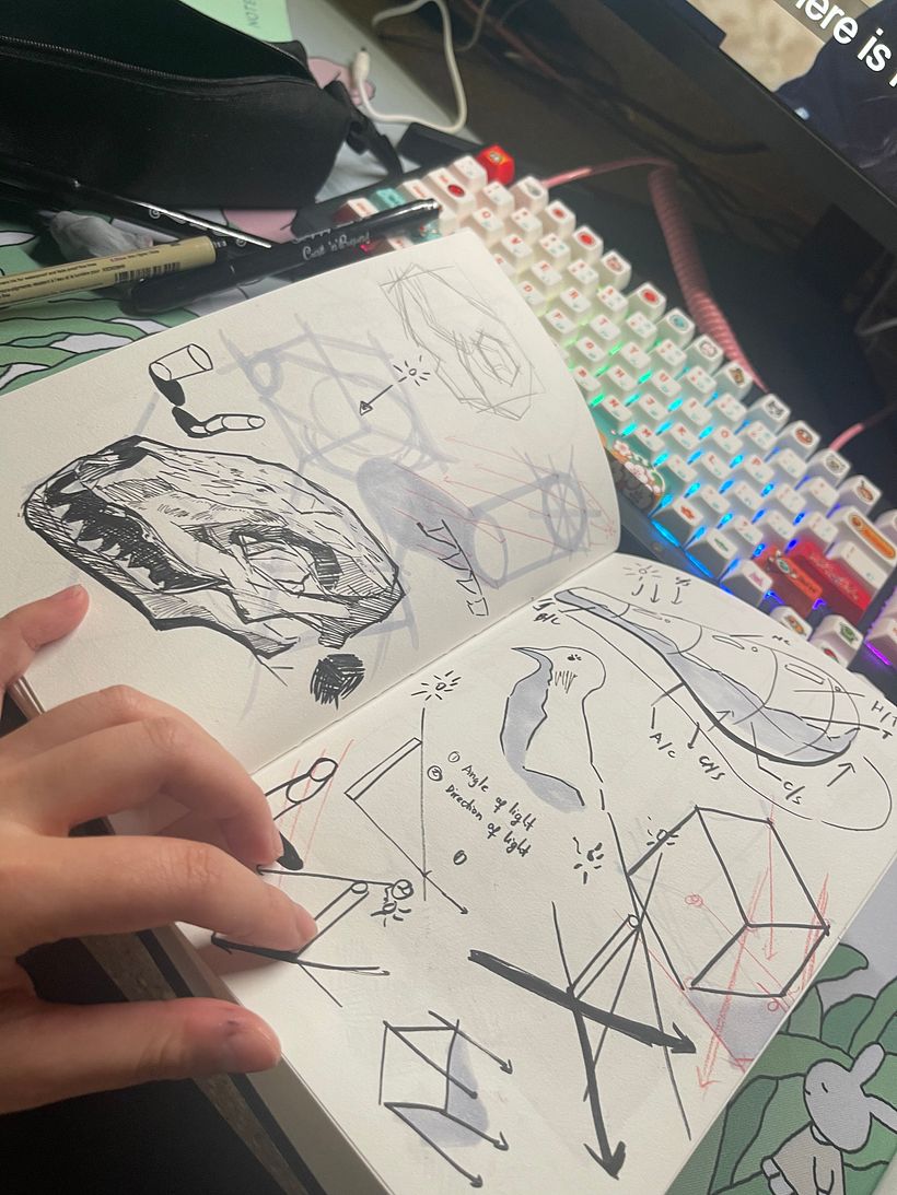 My project for course: Daily Sketching for Creative Inspiration 8