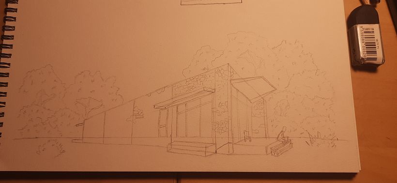 Mój projekt z kursu: Odręczna ilustracja architektoniczna 2