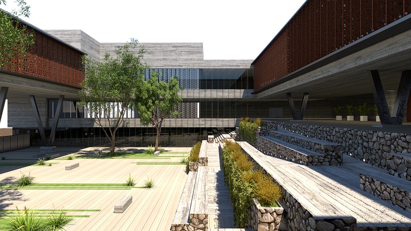 Mi proyecto del curso: Postproducción de render arquitectónico con SketchUp y Photoshop 2