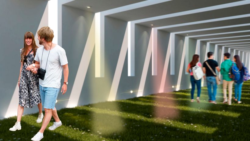 Mi proyecto del curso: Postproducción de render arquitectónico con SketchUp y Photoshop 4