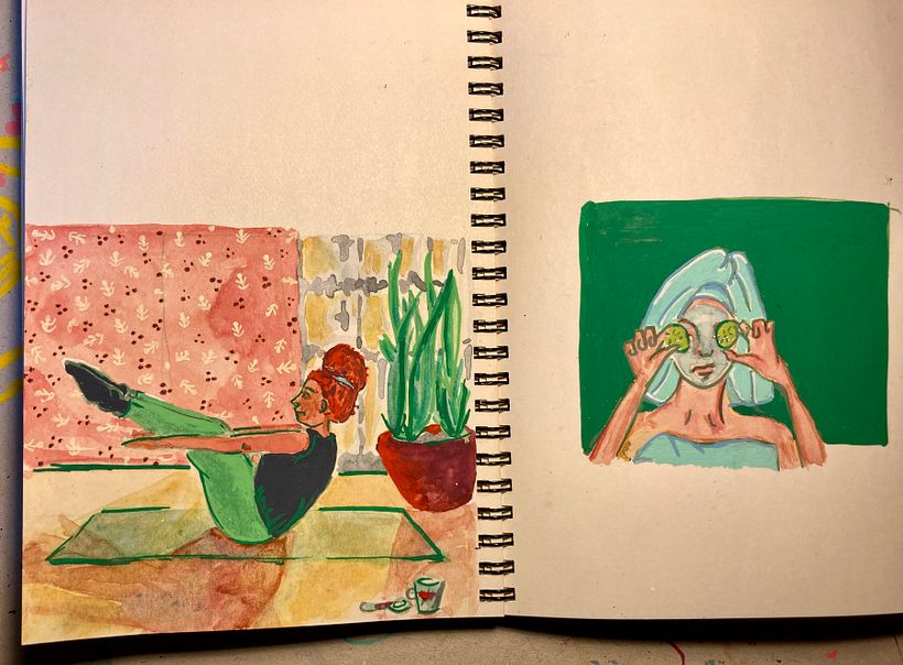 Mon projet du cours : Création de personnages à partir de dessins d’observation 3