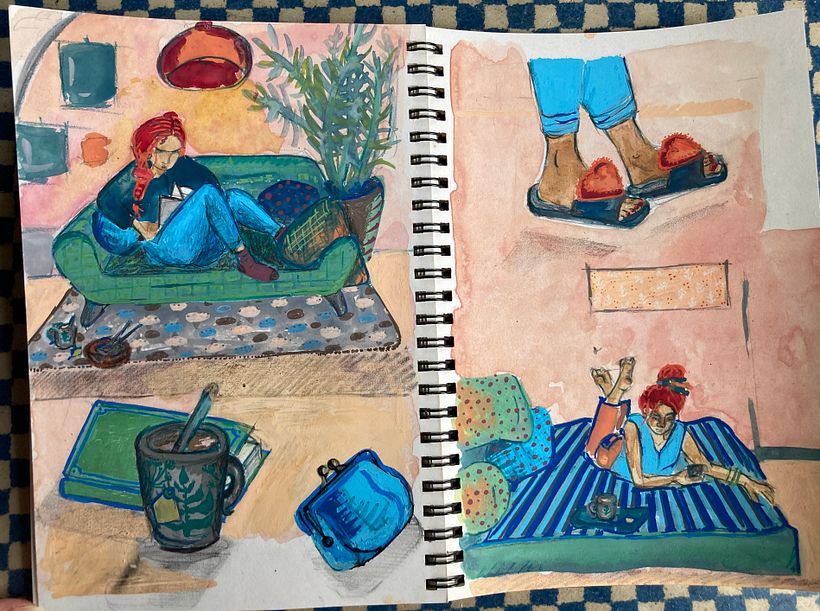 Mon projet du cours : Création de personnages à partir de dessins d’observation 4