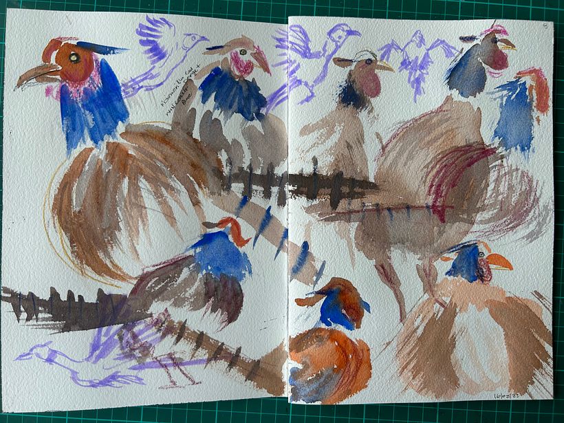 My project for course: Illustrating Nature: A Creative Exploration 9