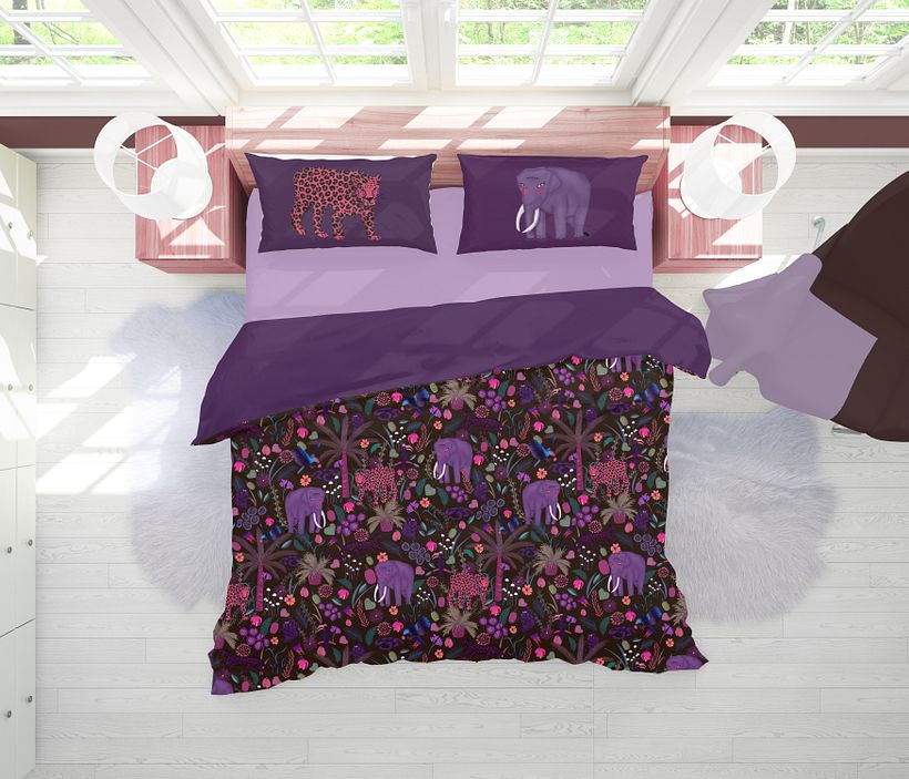 My project for course: Digital Pattern Illustration Inspired by Flora and Fauna 9